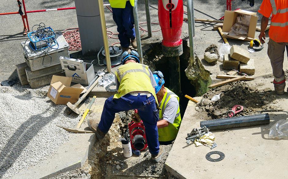 travaux assainissement Trilport
